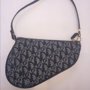 Dior Saddle Bag Logo Jean